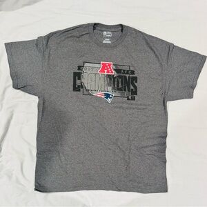 Fanatics Pro Line Gray New England Patriots T-Shirt